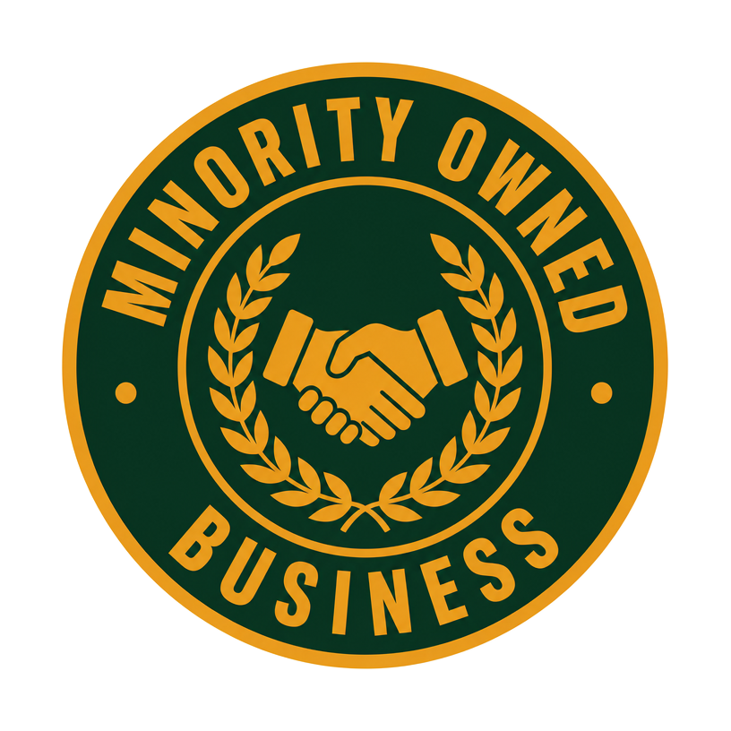 Minority owned business badge